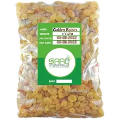 Kismis Golden Raisin Kismis (Seedless) - 100g - Rokomari